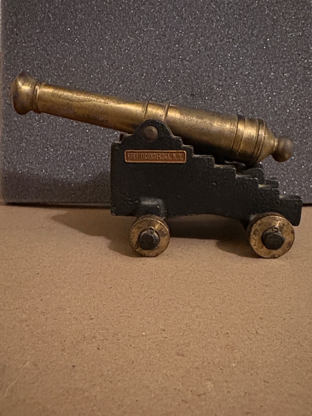 Vintage Brass Cannon